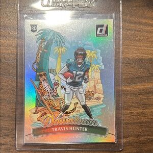 Donruss Downtown Travis Hunter Card